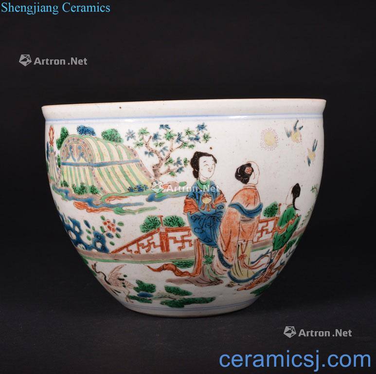 The Qing Dynasty WUCAI A JAR