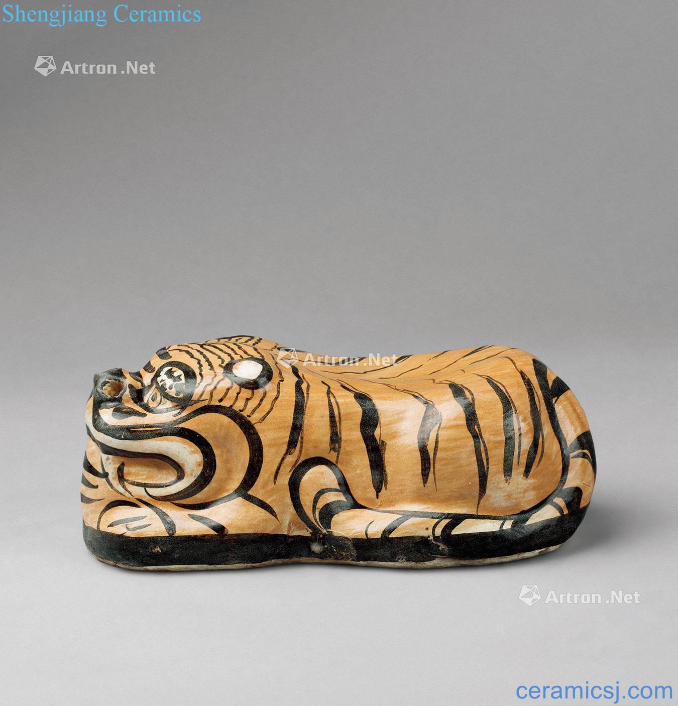 Jin magnetic state kiln tiger pillow