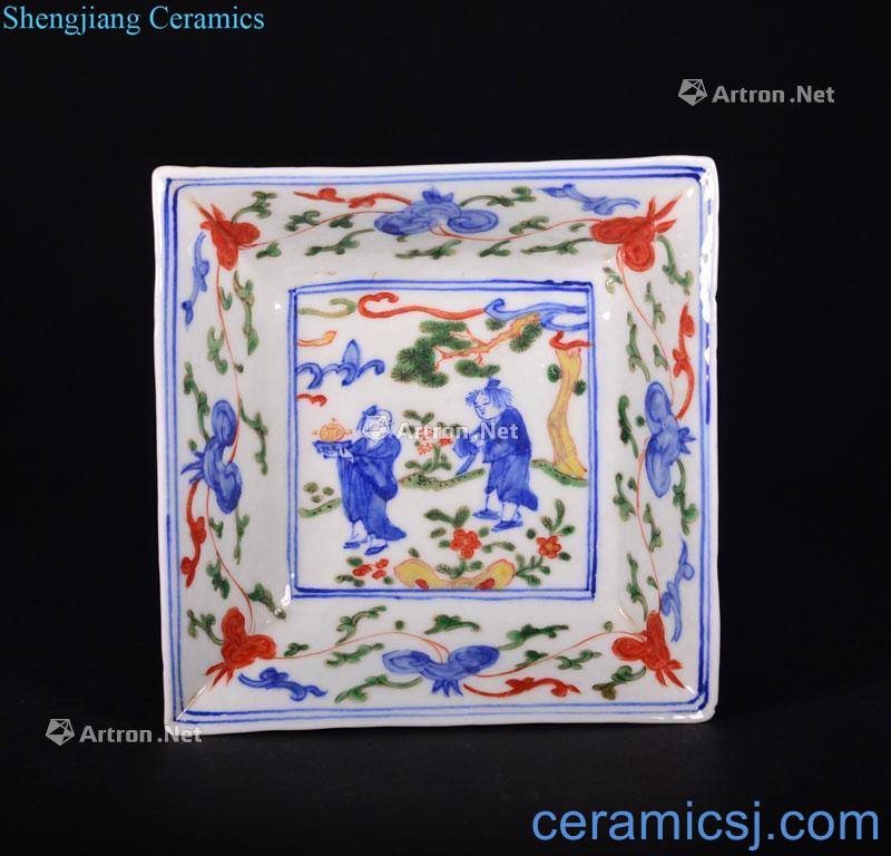 Ming Dynasty WUCAI A DISH