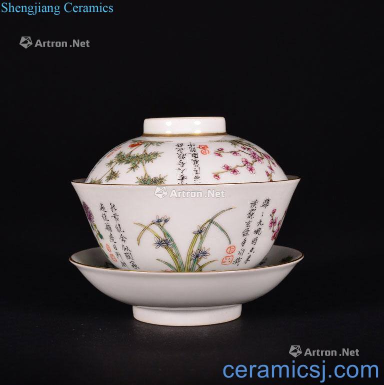 The Qing Dynasty the FAMILLE ROSE - A TEACUP