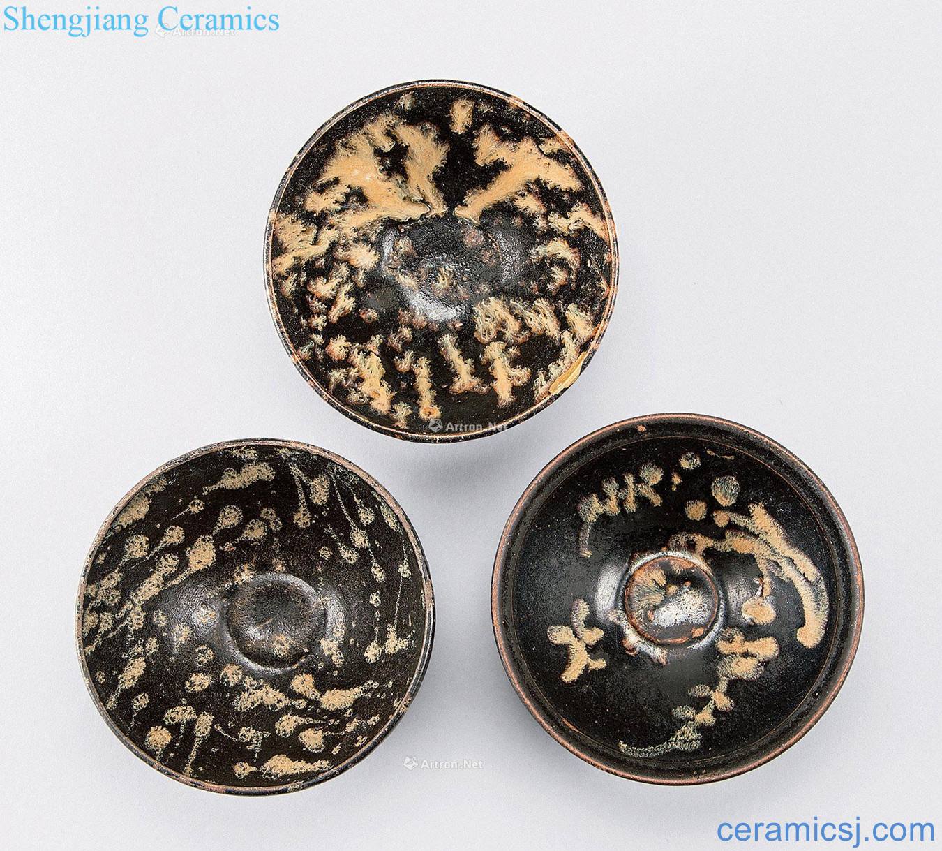 Song dynasty jizhou kiln hawksbill kiln bowl etc. (3)