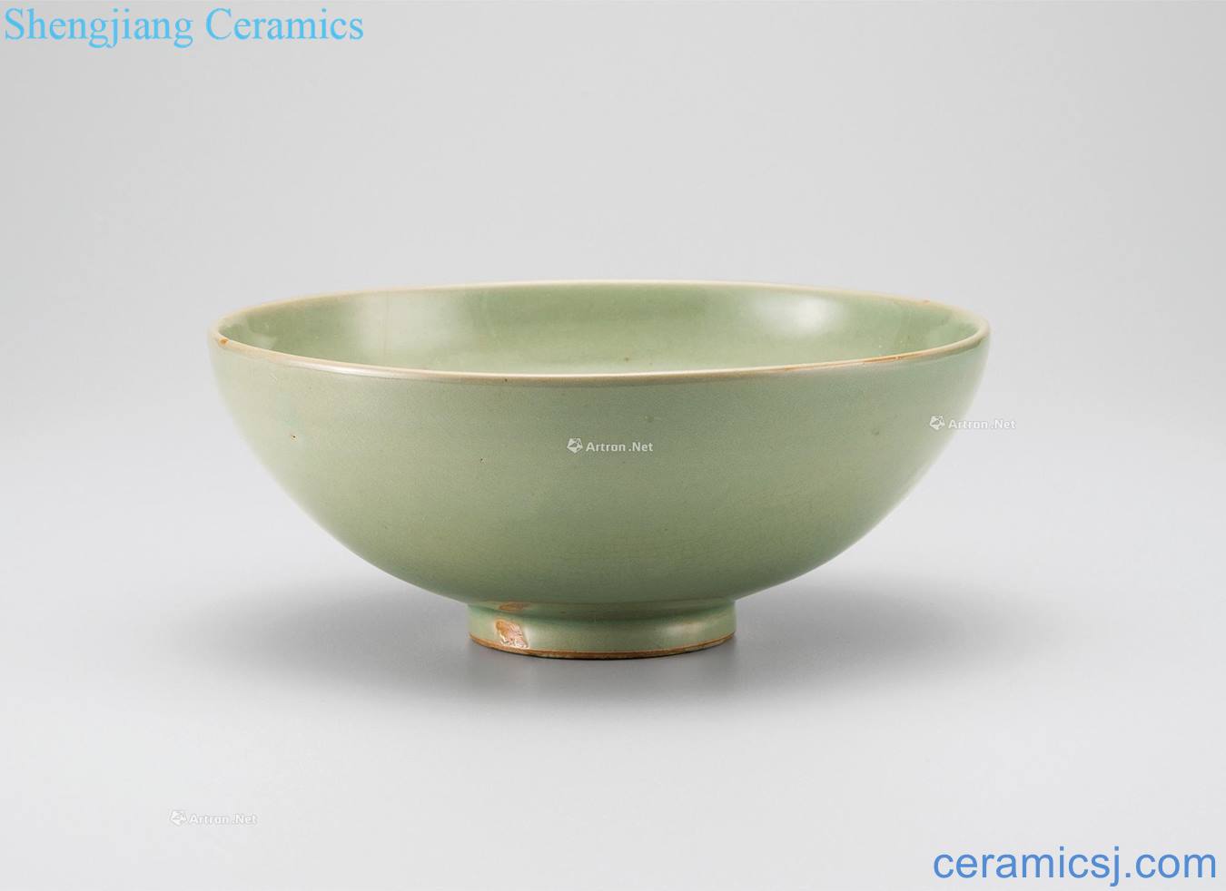 The song dynasty Your kiln kiln green magnetic donggou bowl