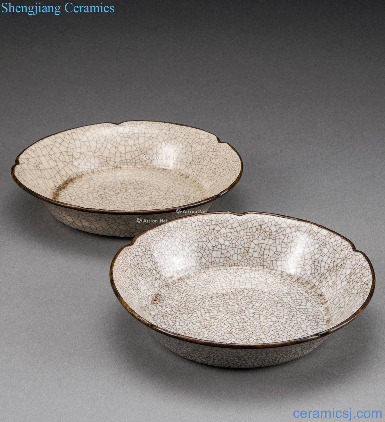 Yuan and Ming Imitation of elder brother kiln ling faceplate (a)