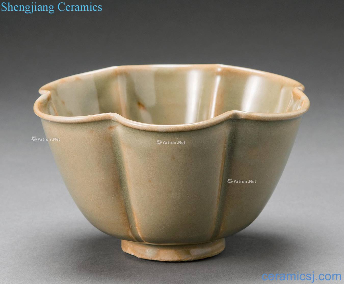 Northern song dynasty kiln ling yao state flower bowls