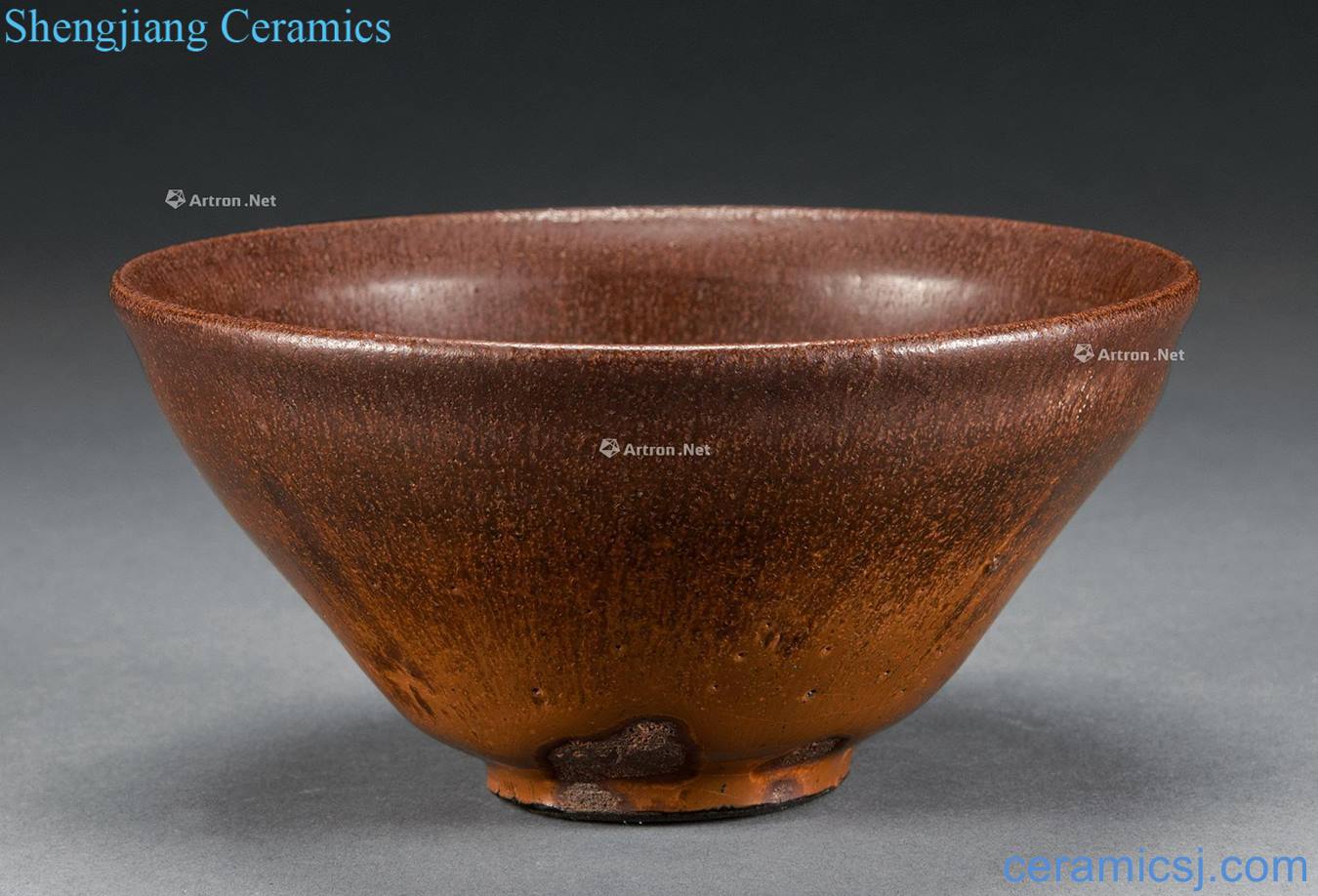 Song to build kilns persimmon glaze TuHao bowl