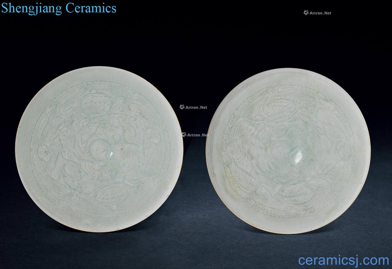 The song dynasty Left kiln baby bowl (two)