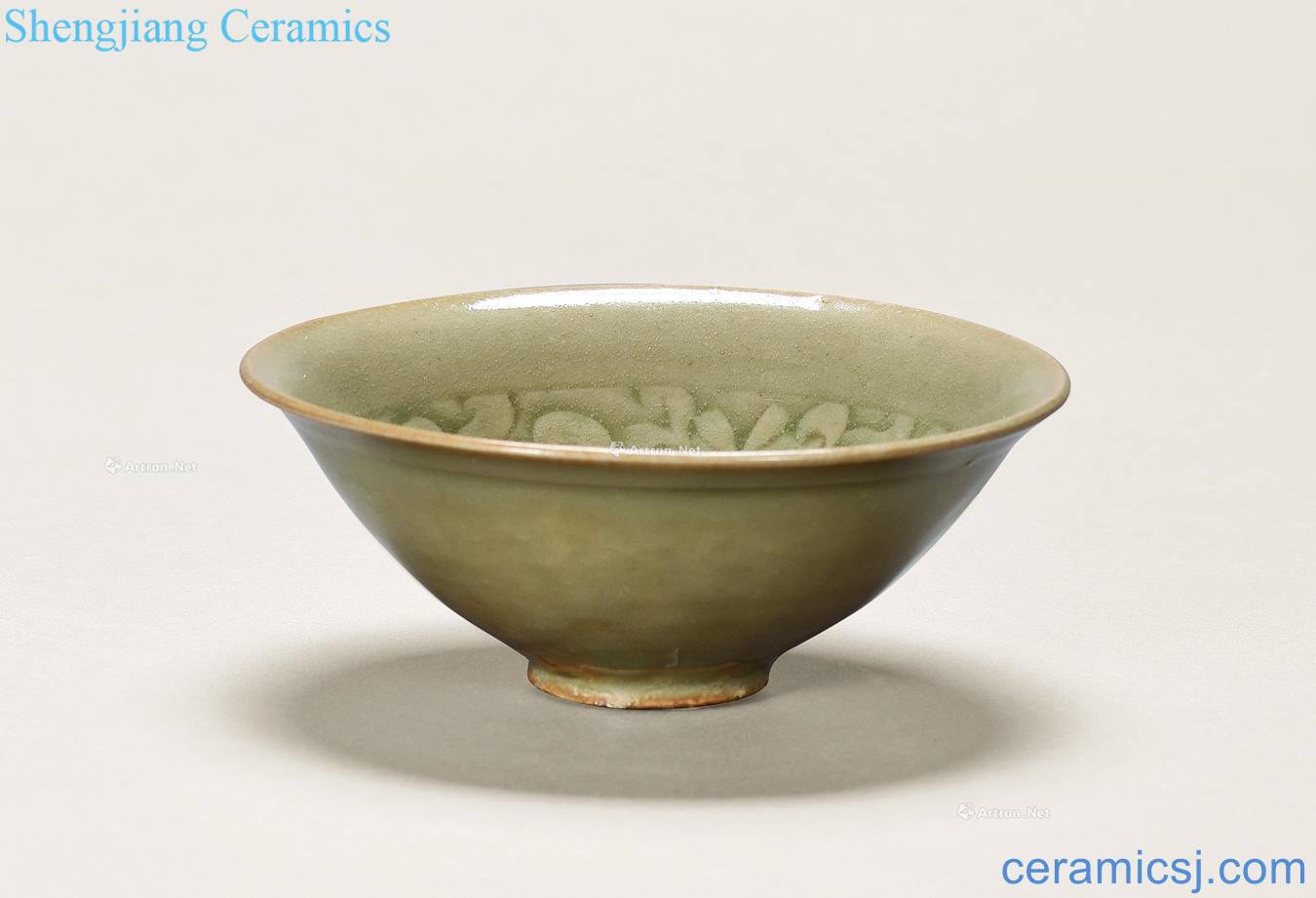 Northern song dynasty yao state kiln printing bowl of the doll