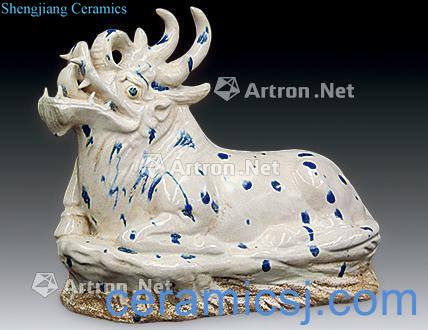 The tang dynasty Blue and white benevolent