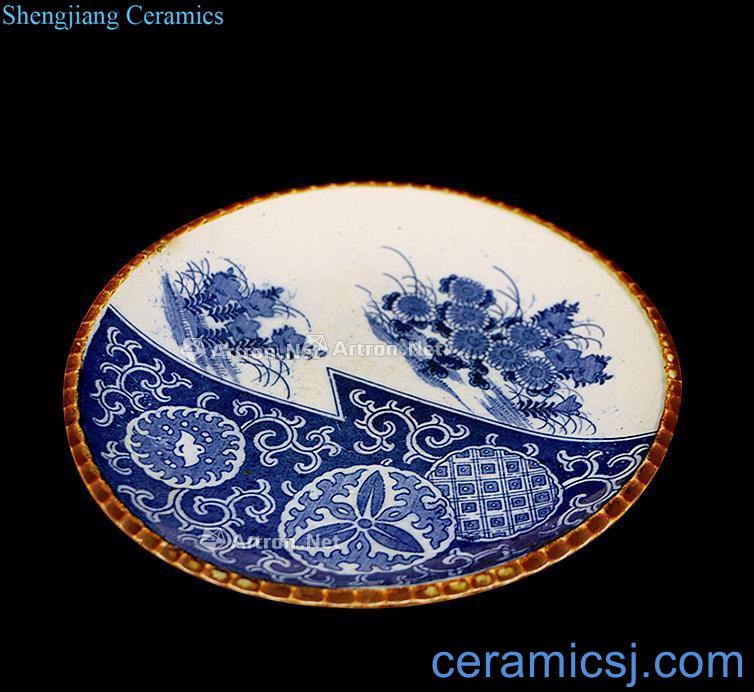 The qing emperor kangxi porcelain plate