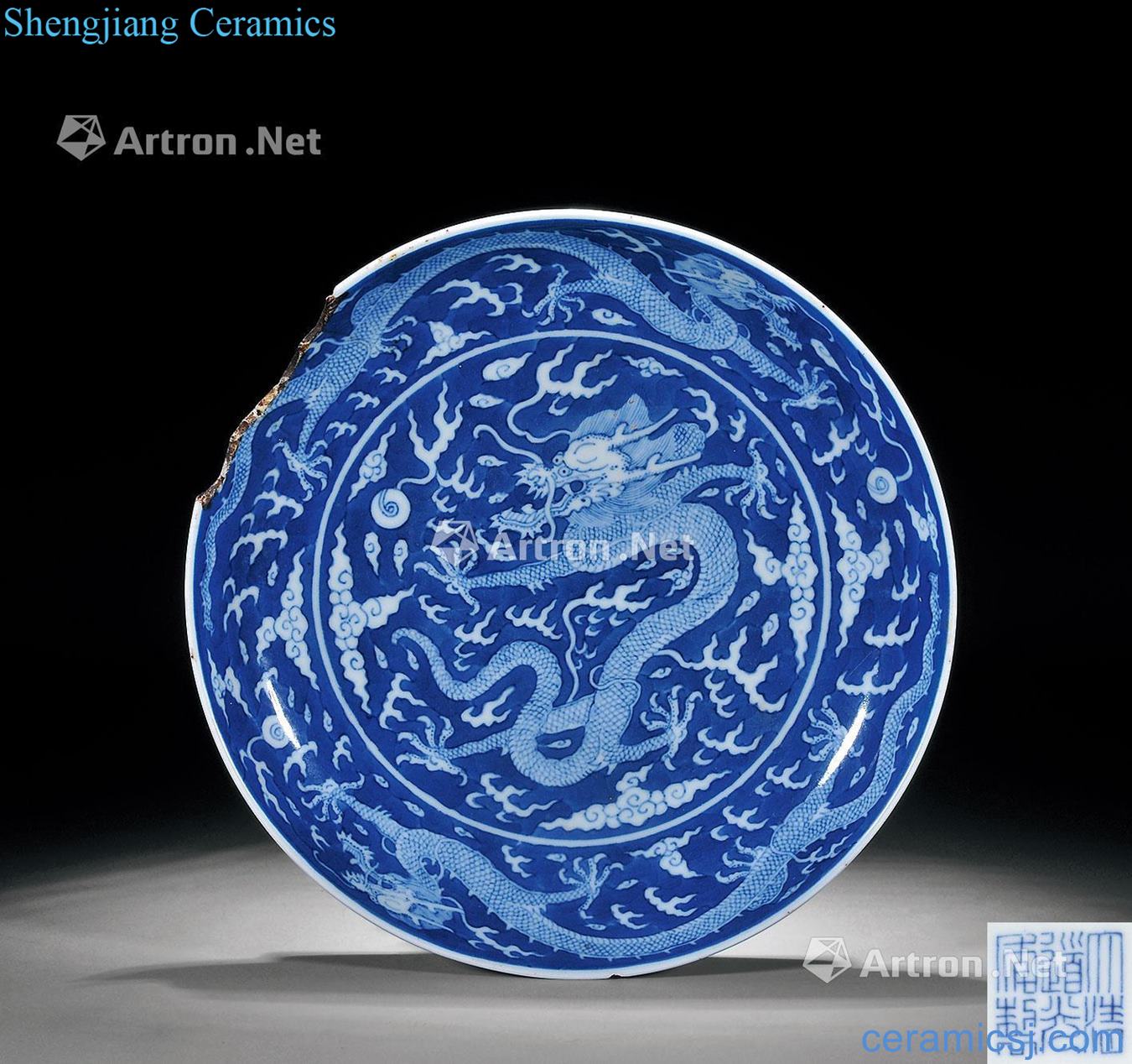 Qing daoguang Blue and white YunLongWen the broader market