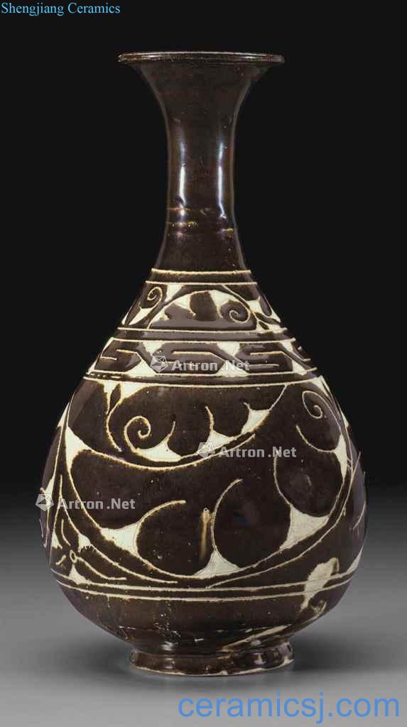 Xixia or gold/yuan Stuck between magnetic state department rolls grass grain okho spring bottle