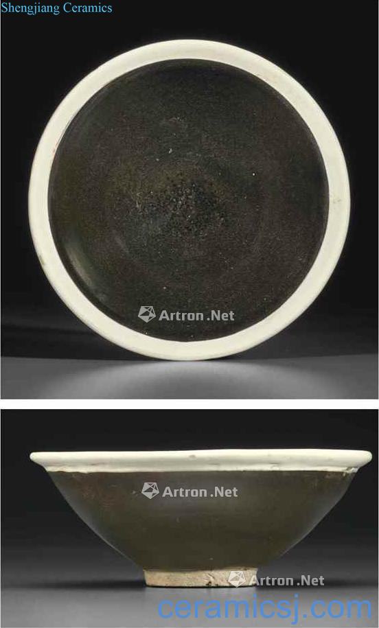 Northern song dynasty magnetic state department black glaze 盌