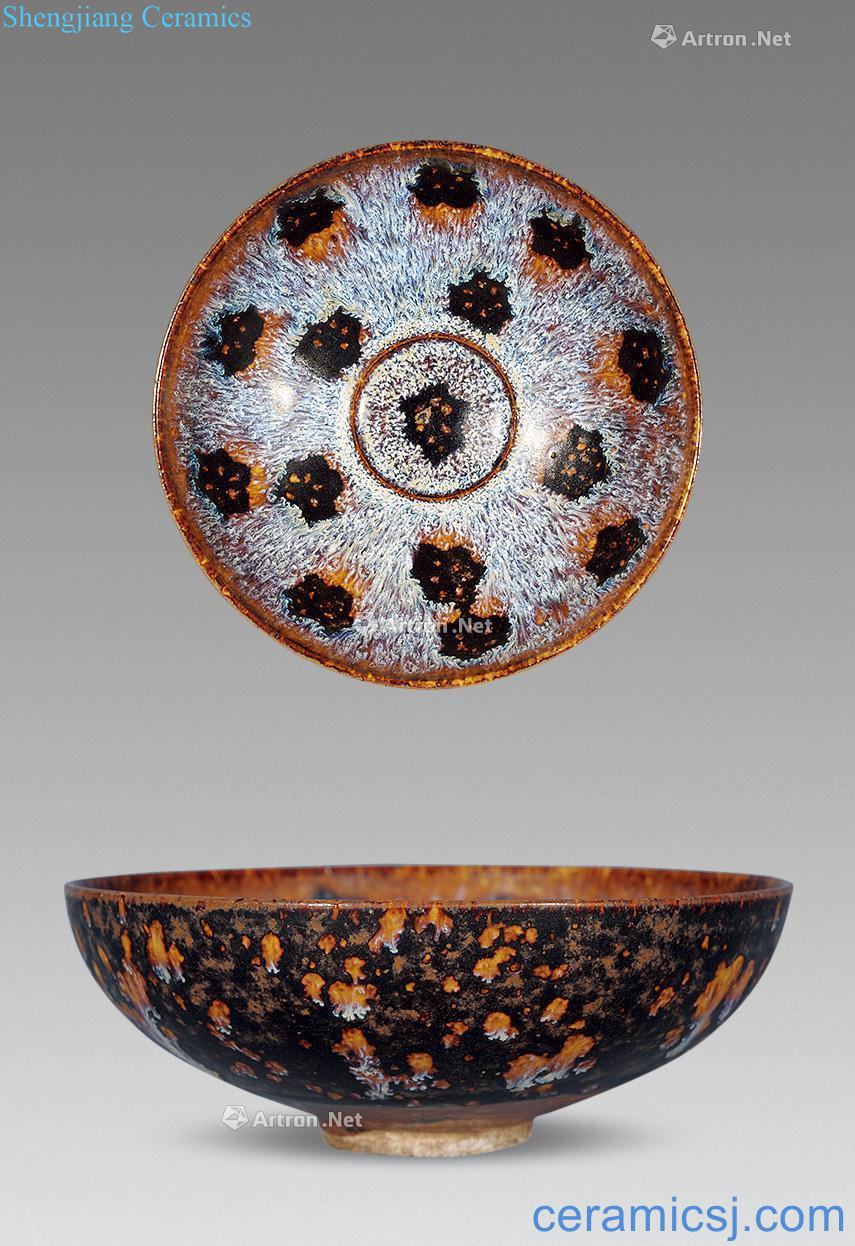 yuan Jizhou kiln plum variable bowl