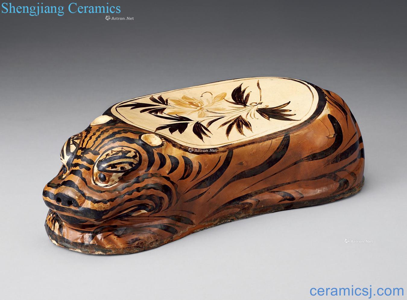 Song magnetic state kiln tiger pillow