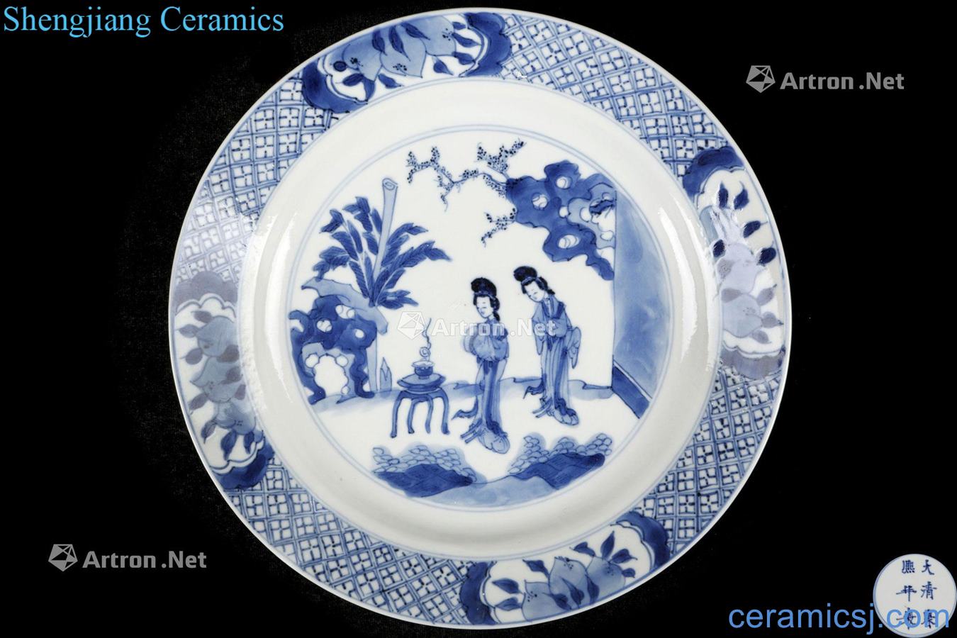 The qing emperor kangxi porcelain had disk