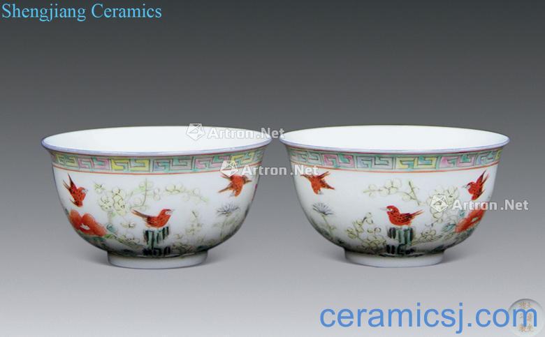 The powder enamel bowls reign of qing emperor guangxu (a)