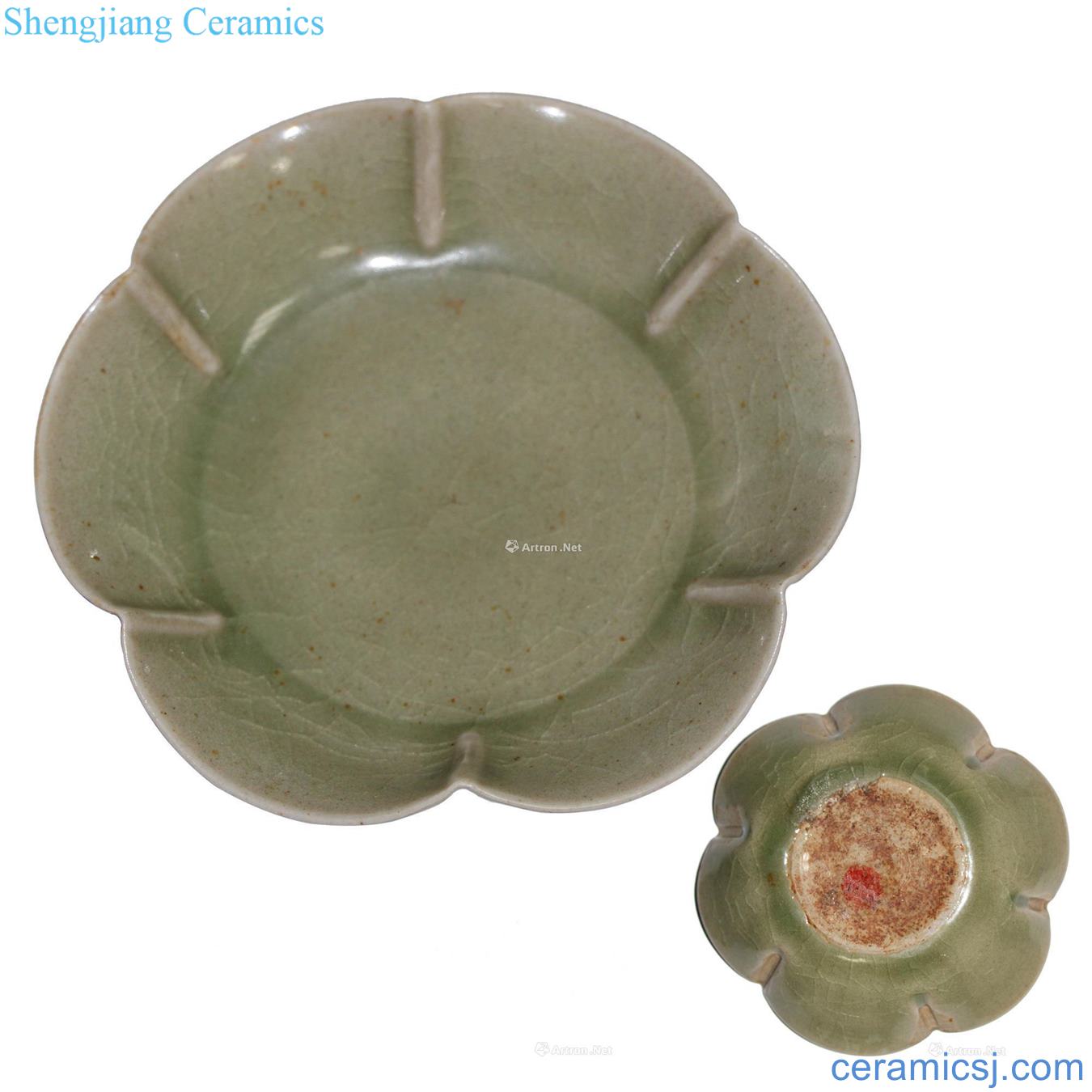 The song dynasty Yao state kiln mouth tray