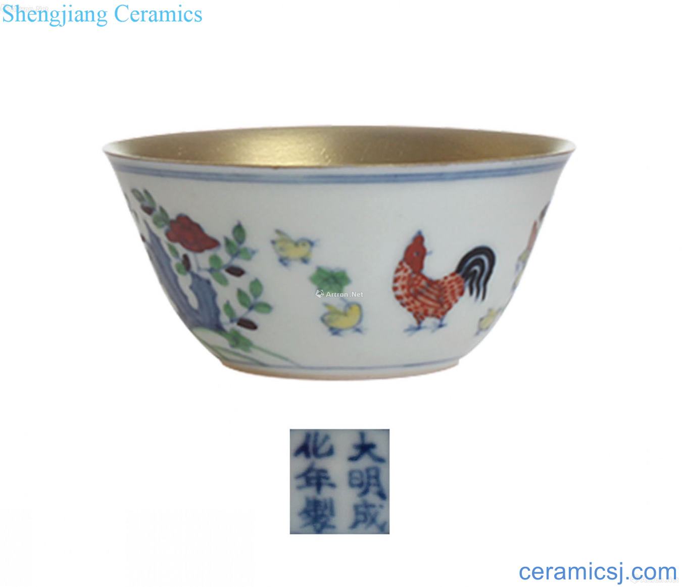 Chenghua bucket color cup chicken cylinder