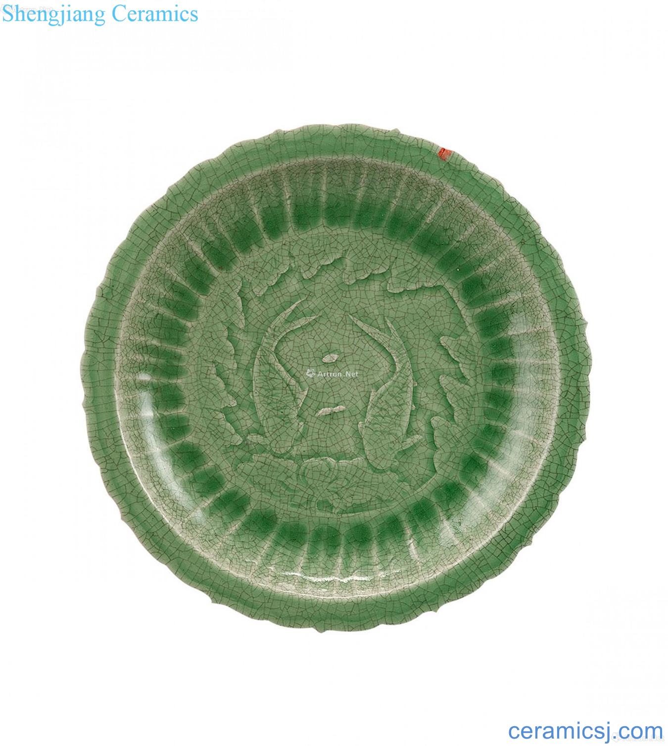 Longquan celadon plate