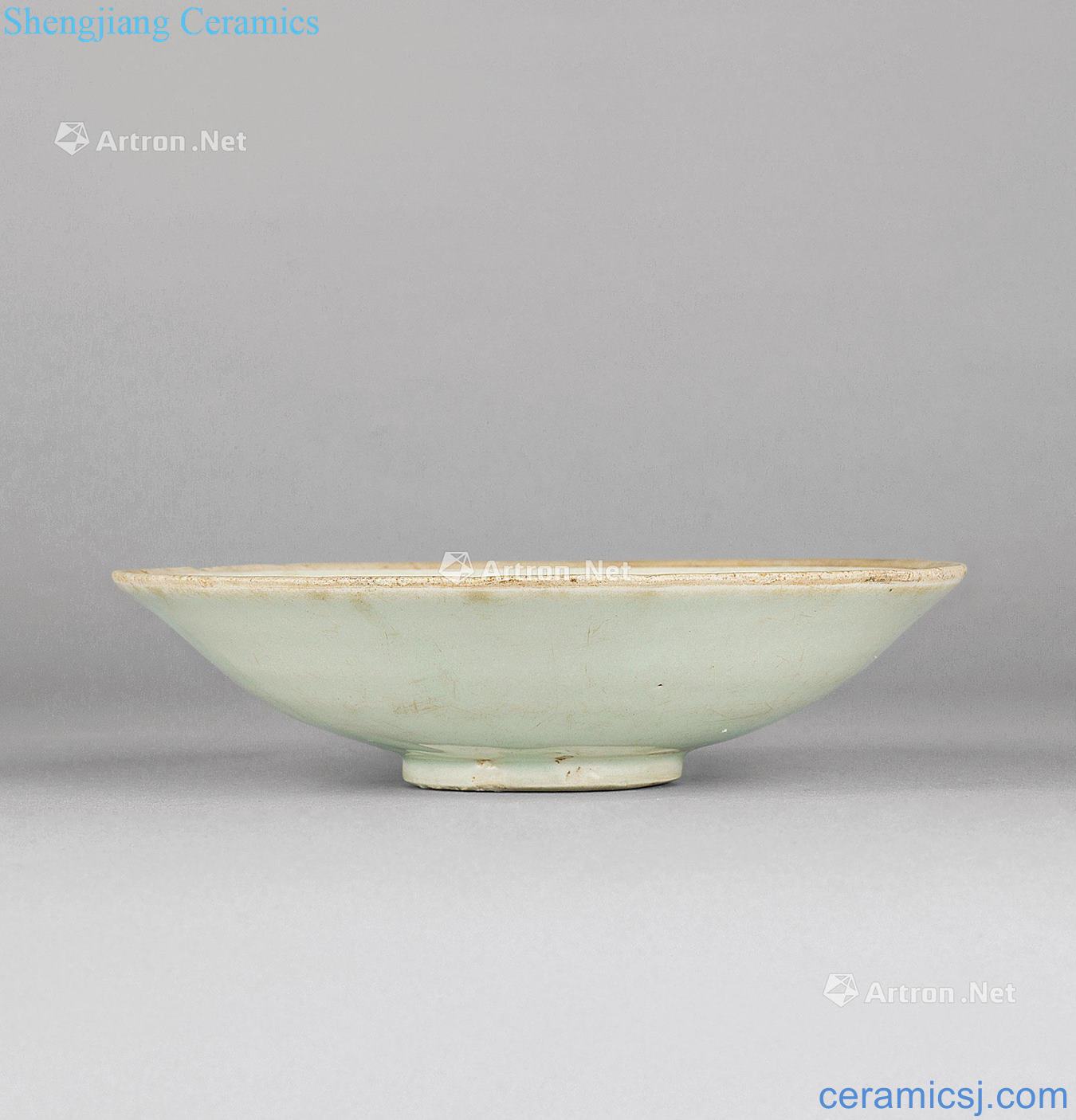 Song dynasty shadow blue hour day lilies green-splashed bowls
