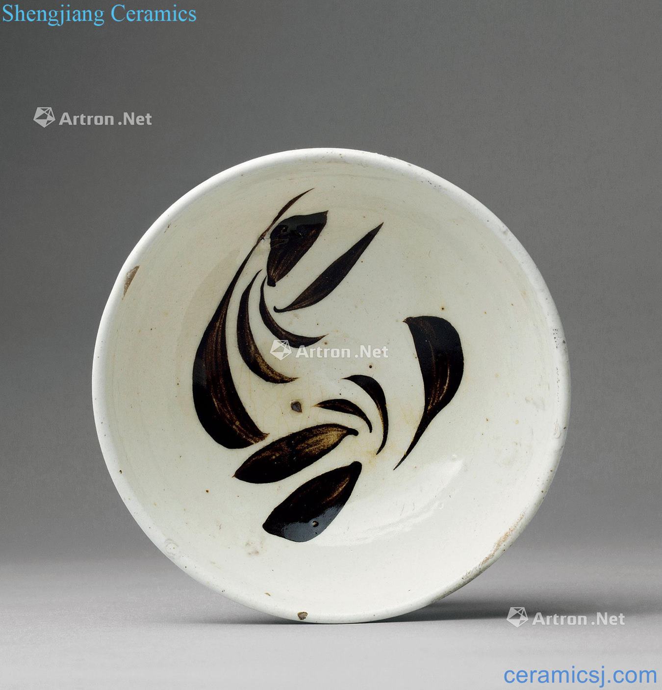 Magnetic state kiln in song dynasty flower tattoos bowl