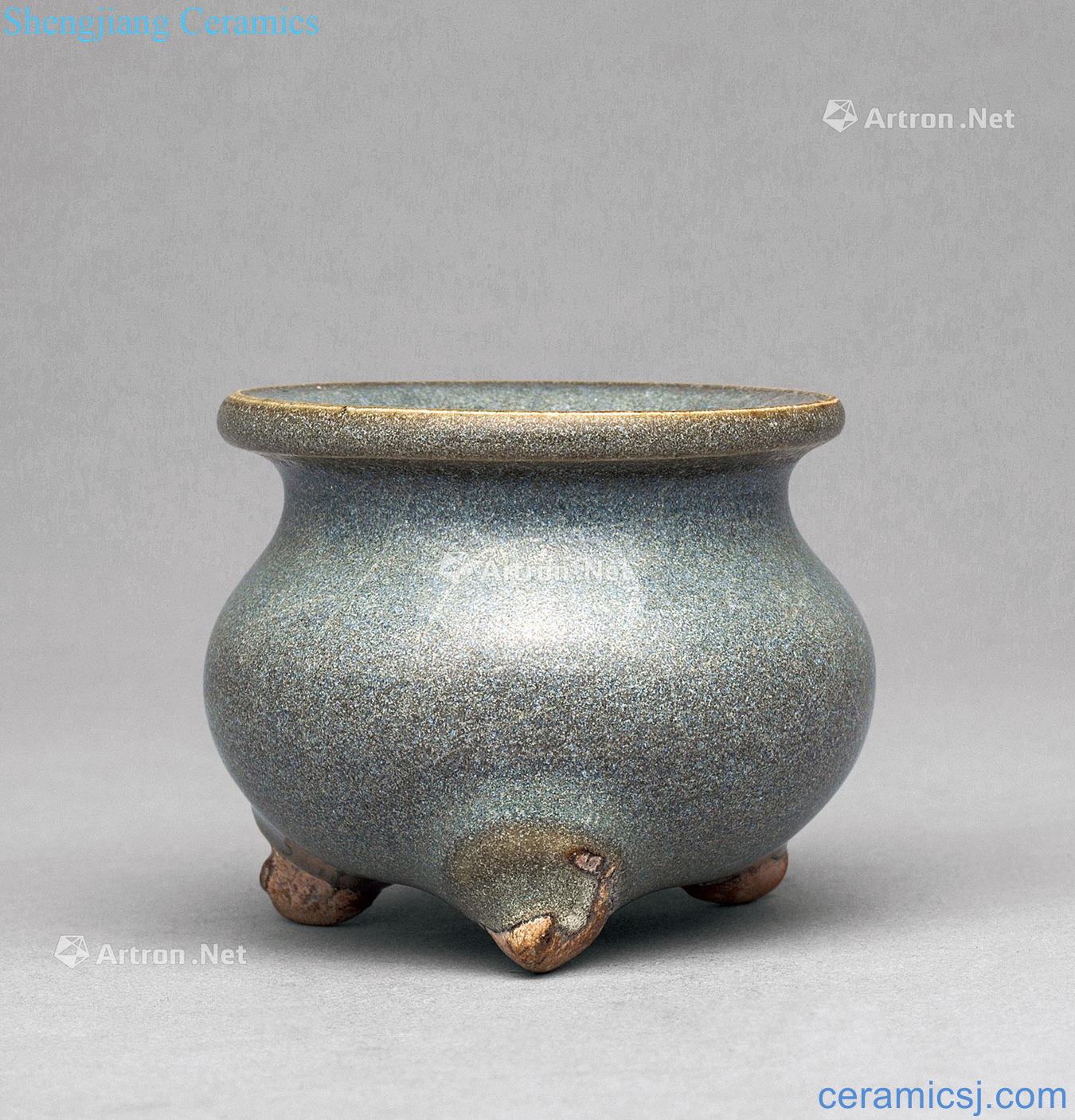 The song dynasty Three small censer masterpieces