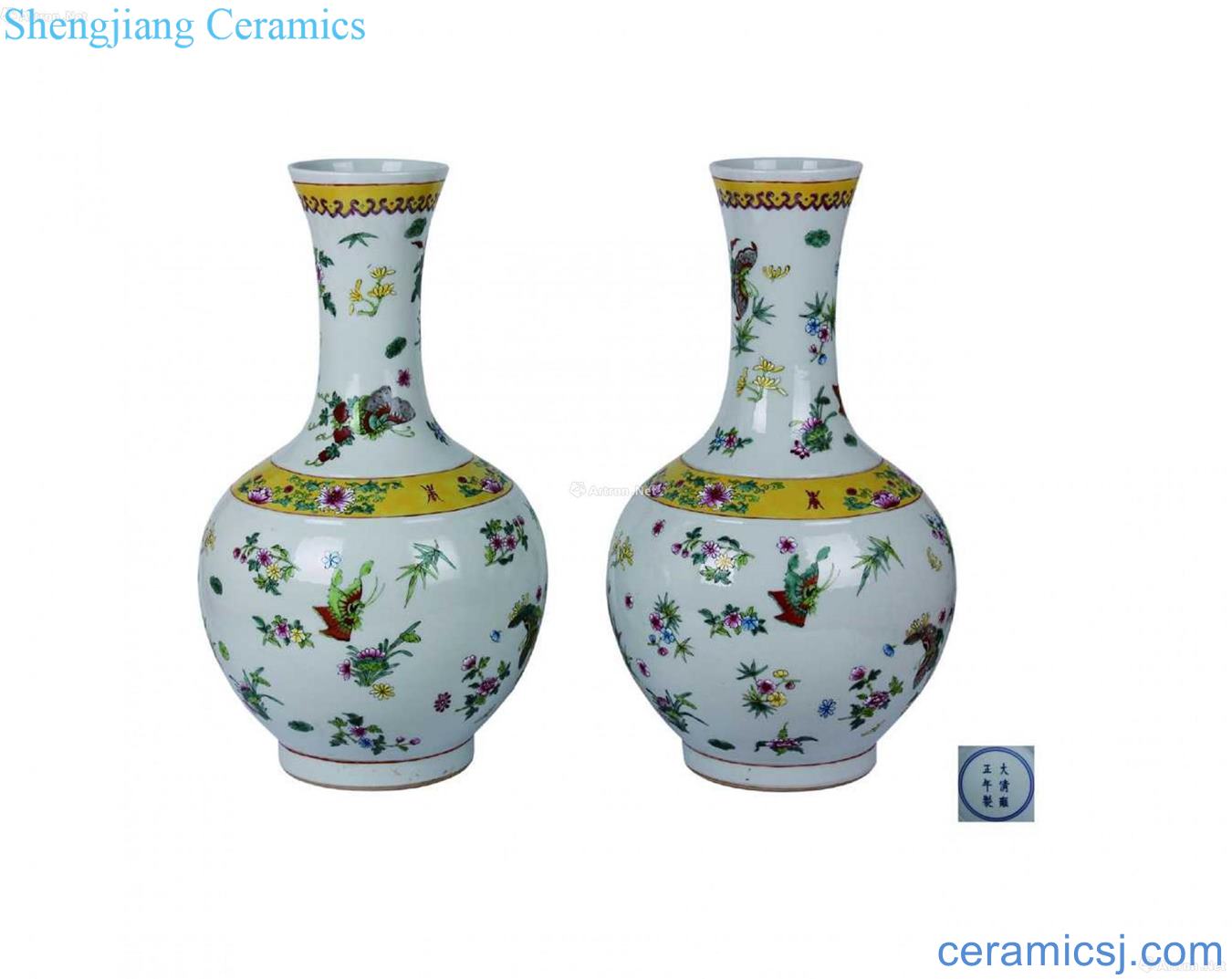 Pastel TuShang jars