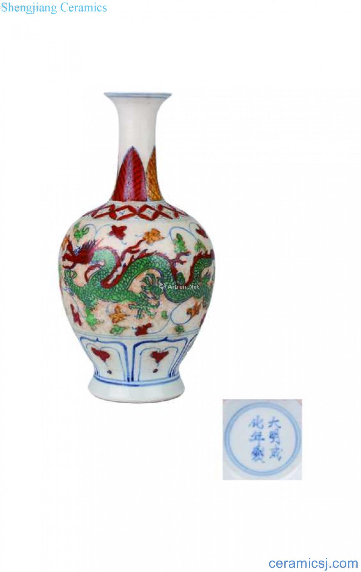 Chenghua dou dragon grain bottle