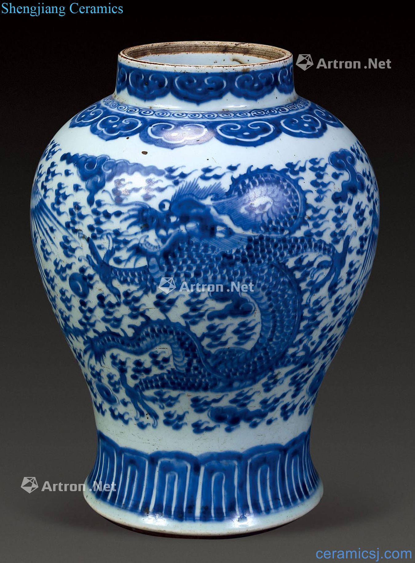 In the early qing Longfeng grain general canister