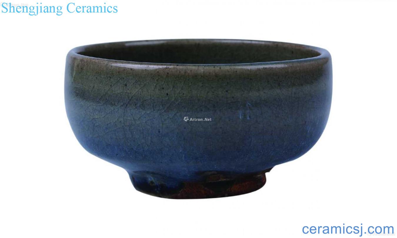 The azure glaze purple bowl masterpieces