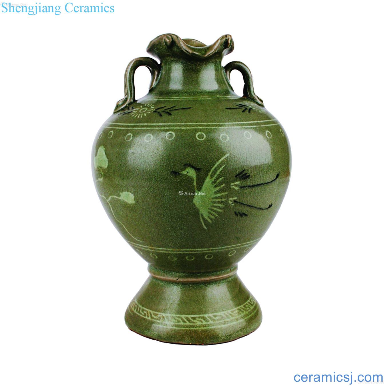 Green glaze koryo porcelain James t. c. na was published ewer