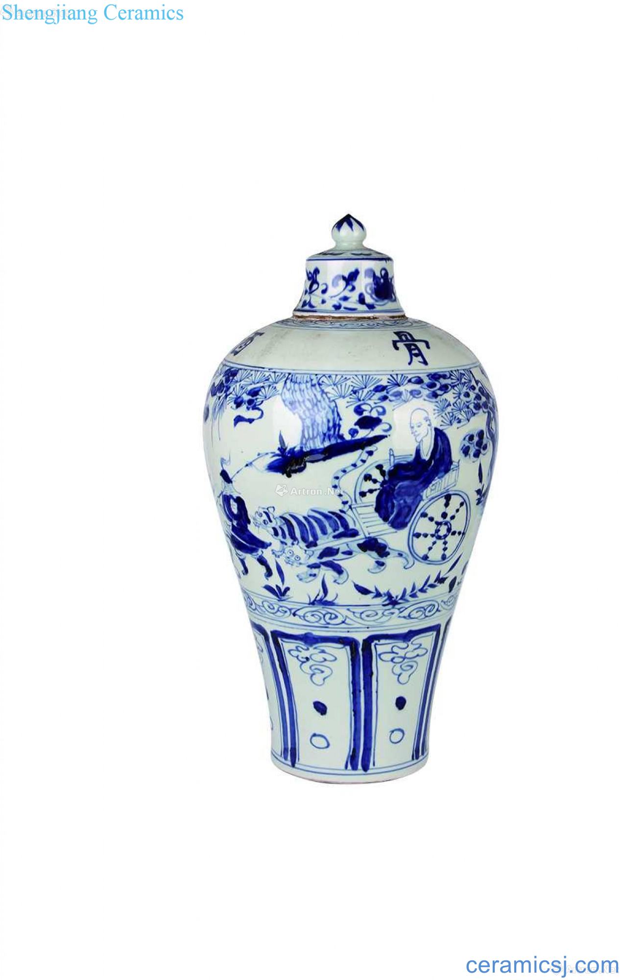 Guiguzi downhill figure plum bottle (tiger bone wine)