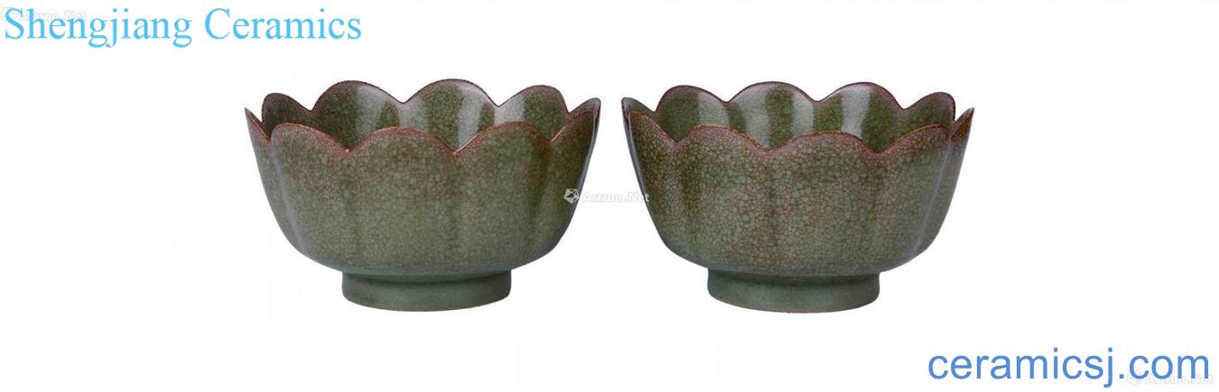 Your kiln lotus-shaped bowl