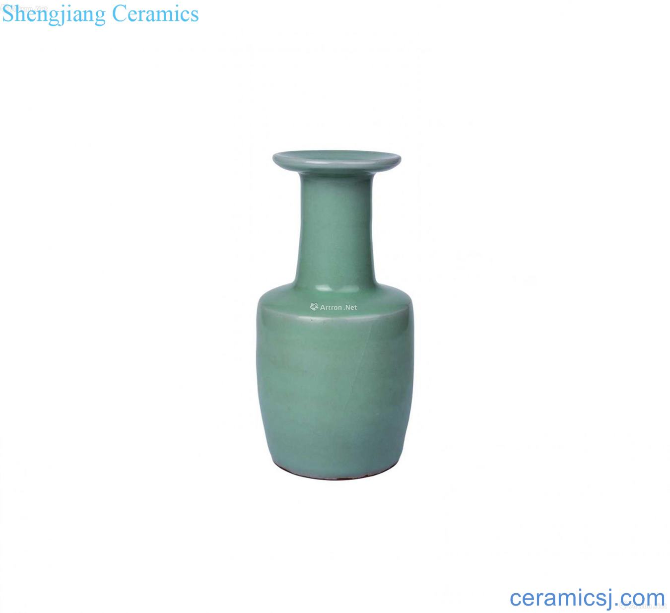 Longquan celadon paper mallet bottle