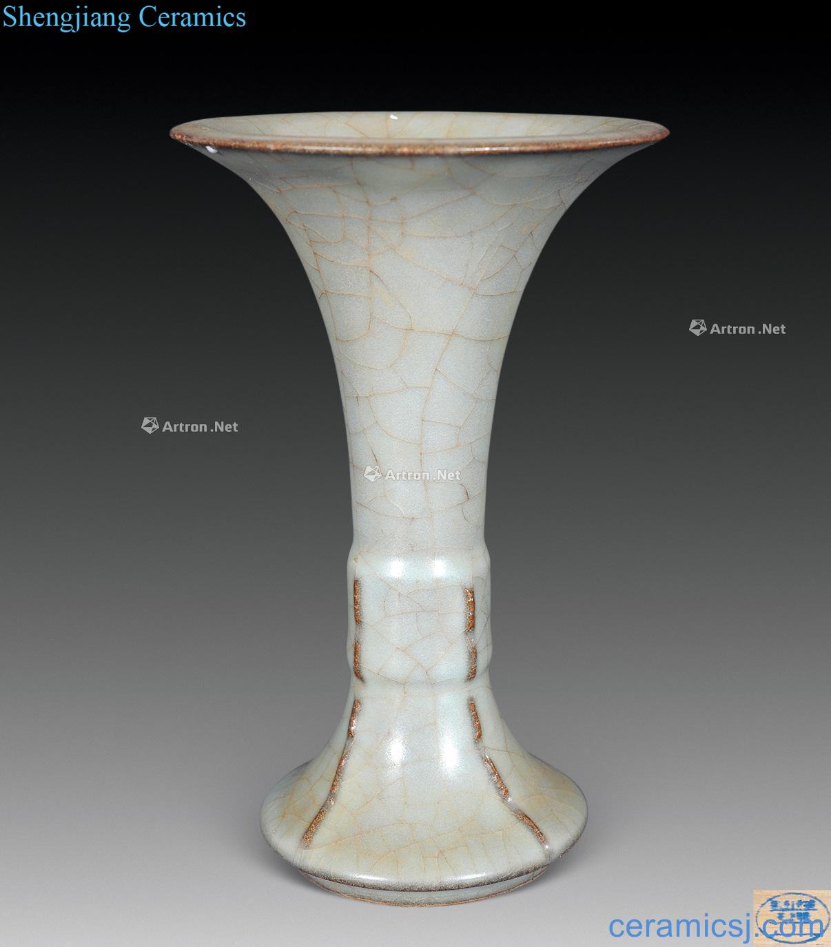 The song kiln flower vase with