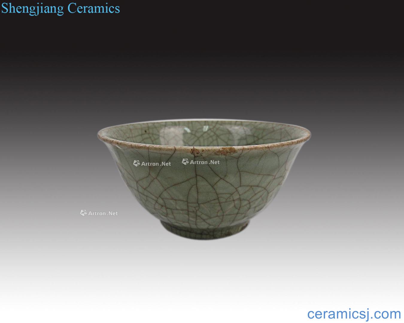 The song dynasty elder brother glazed bowl