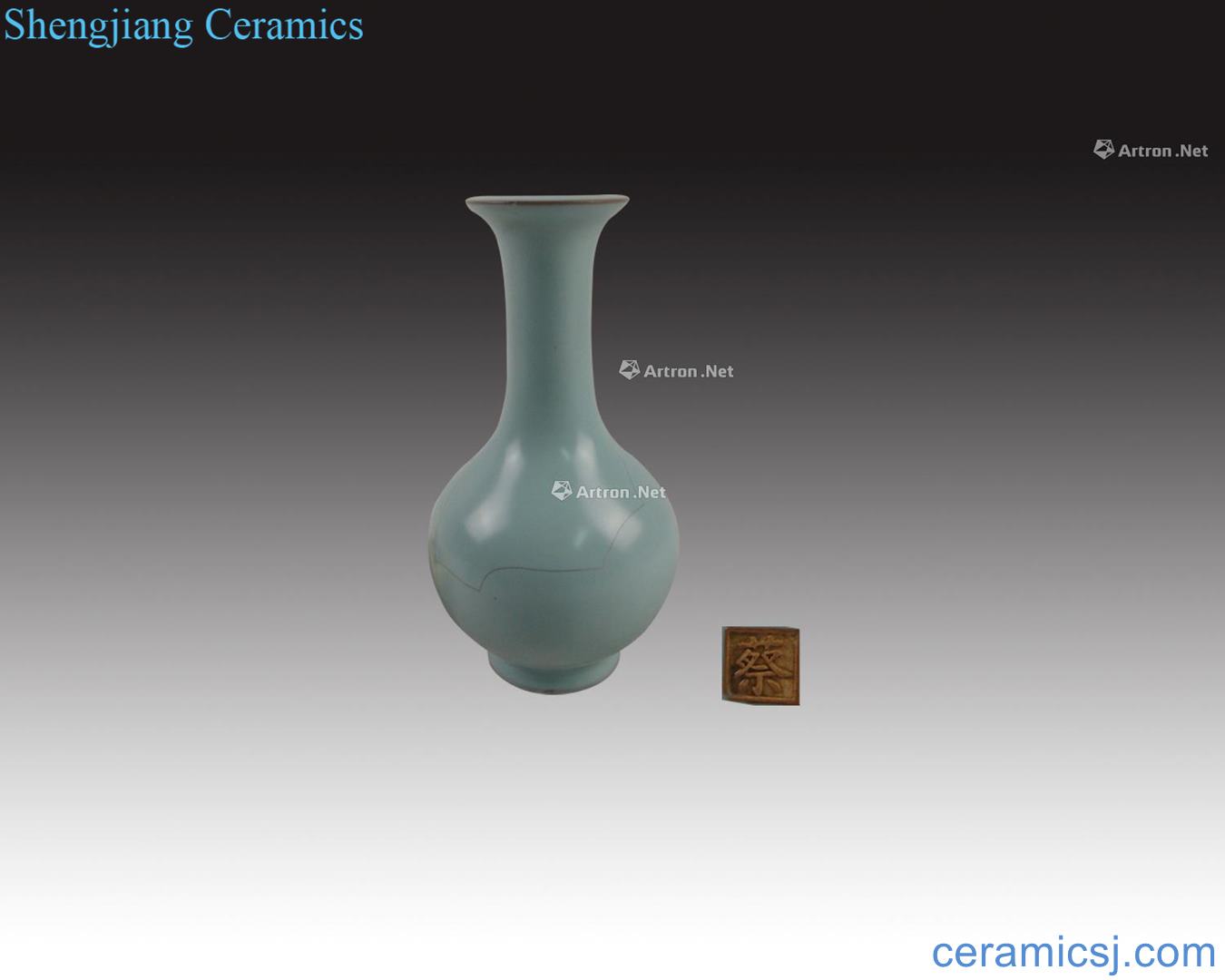 Northern song dynasty "CAI" your kiln bottle