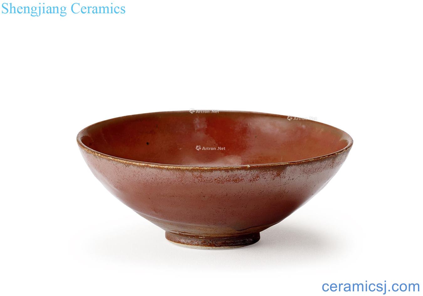 The song dynasty Zijin glaze yao state kiln mouth bowl