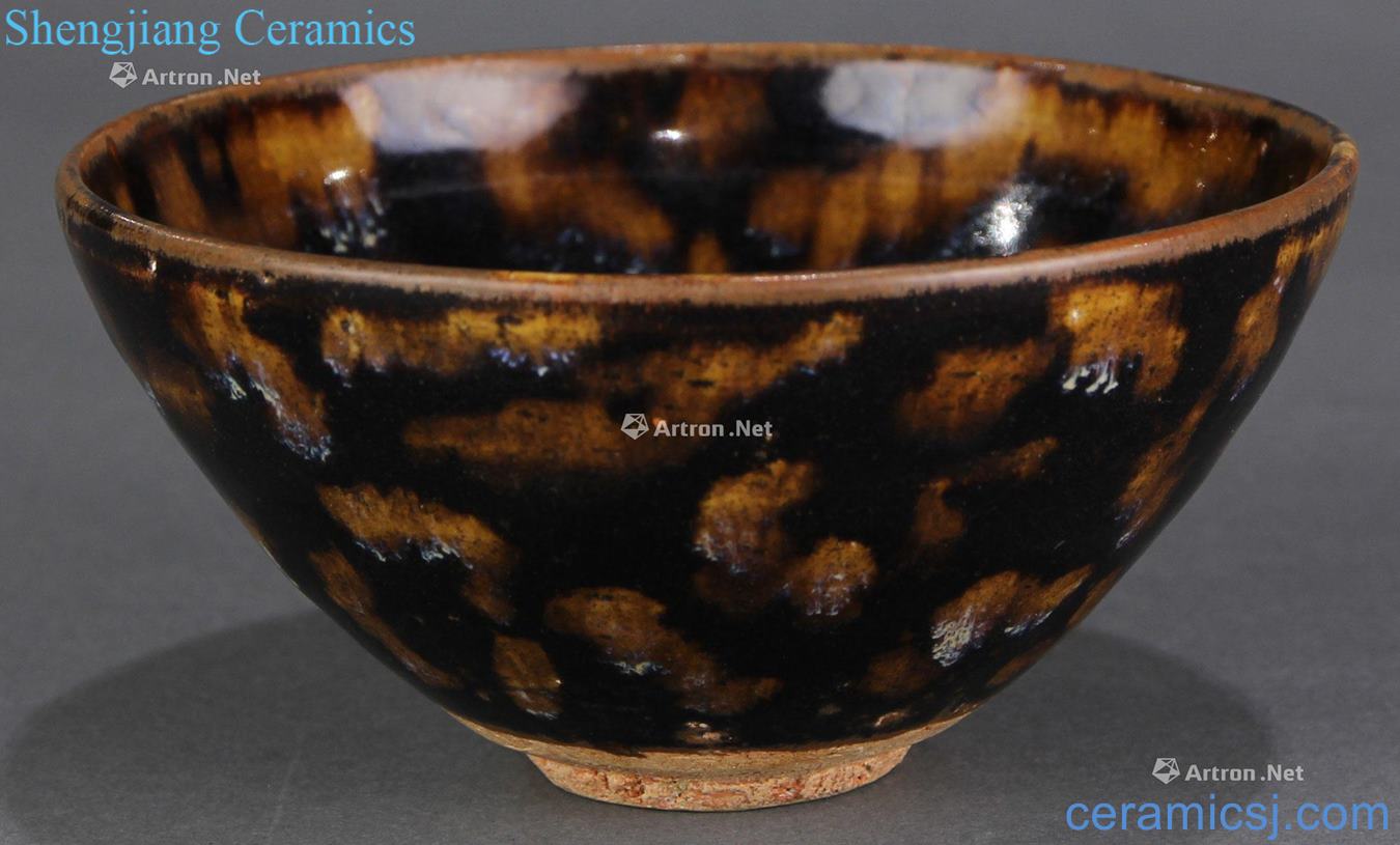 Northern song dynasty magnetic state kiln hawksbill bowl