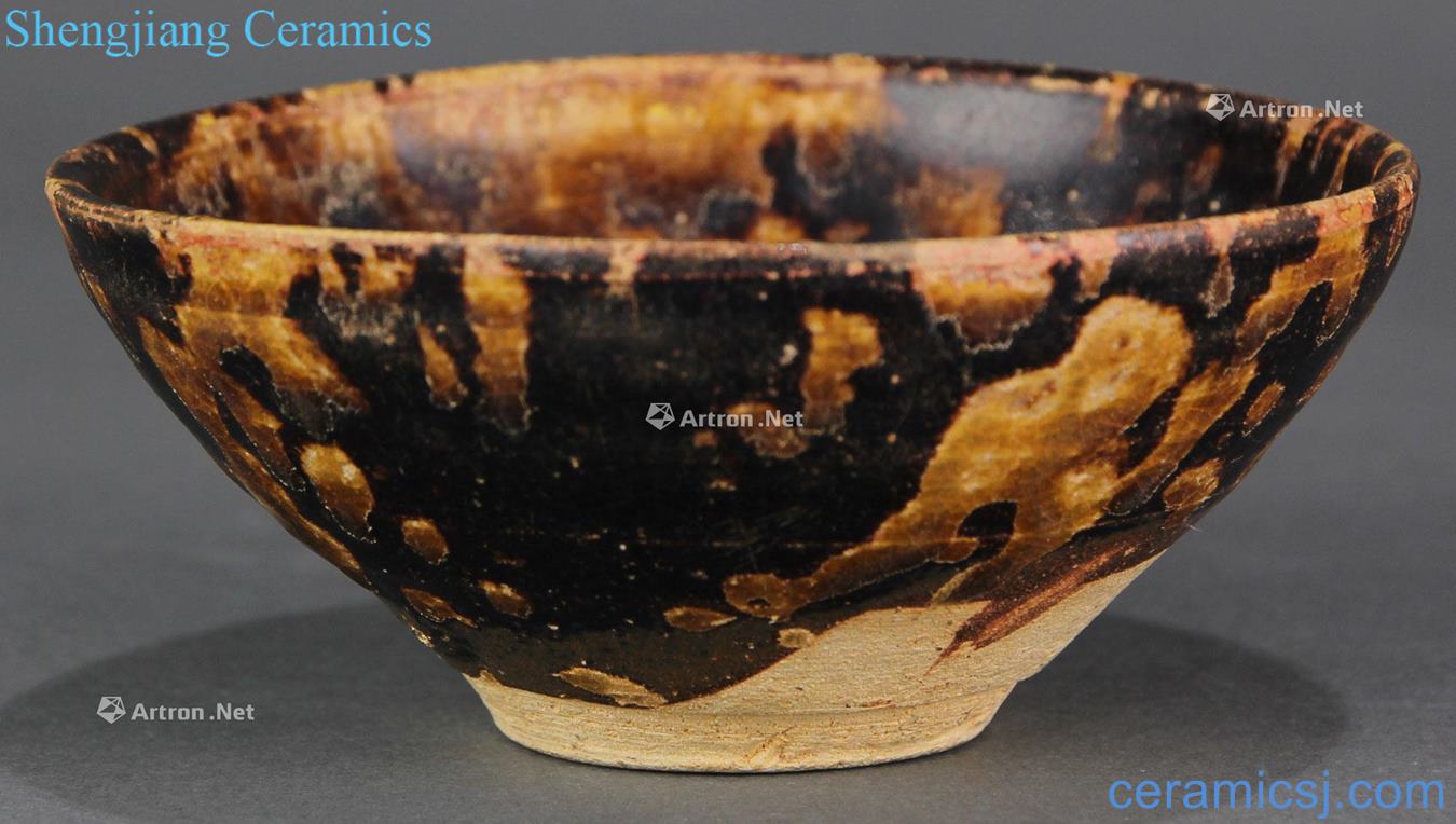 The southern song dynasty magnetic state kiln hawksbill bowl