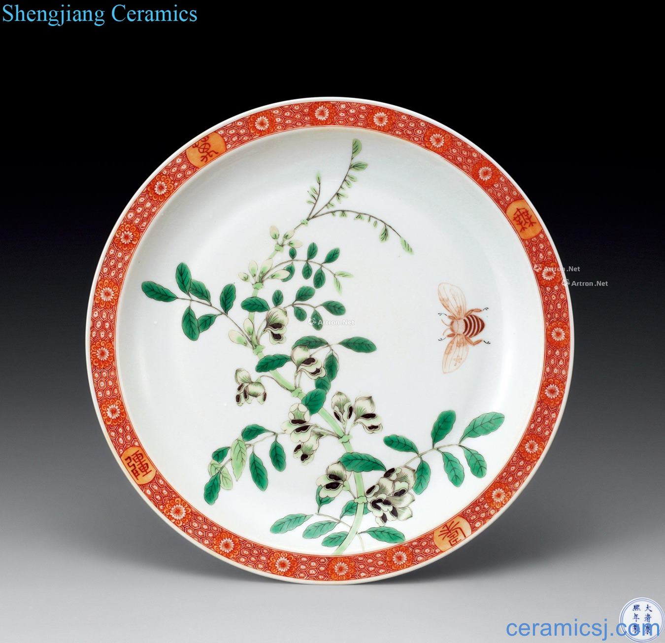 The qing emperor kangxi Colorful day grasses and flowers