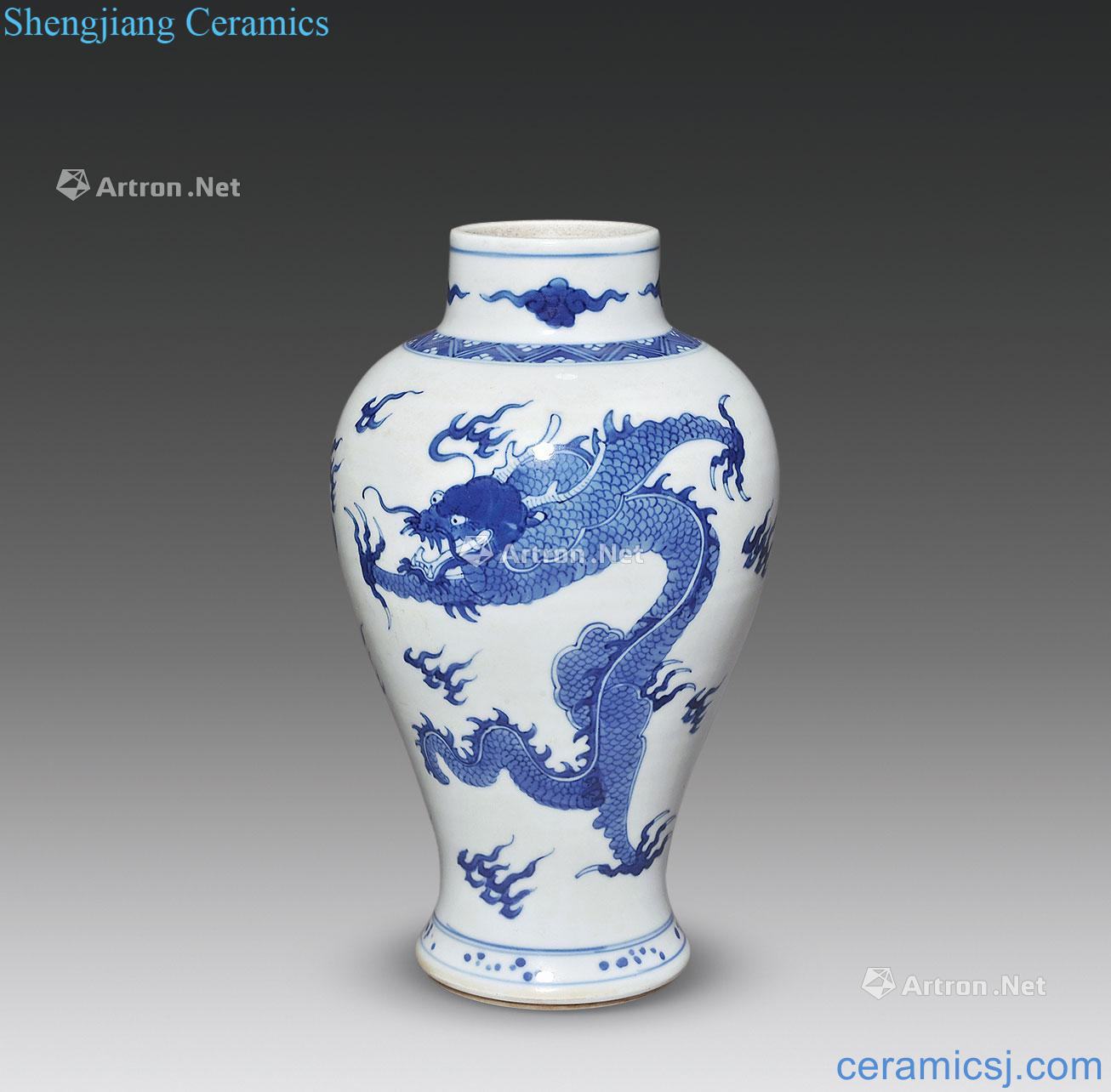 The qing emperor kangxi Longfeng grain canister
