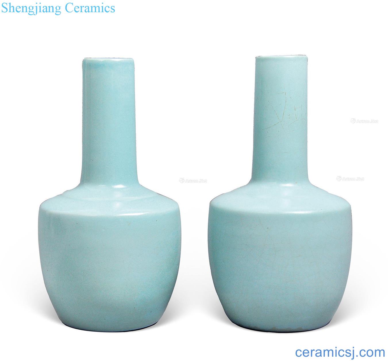 Northern song dynasty Green glaze a bell and a male lane (a)