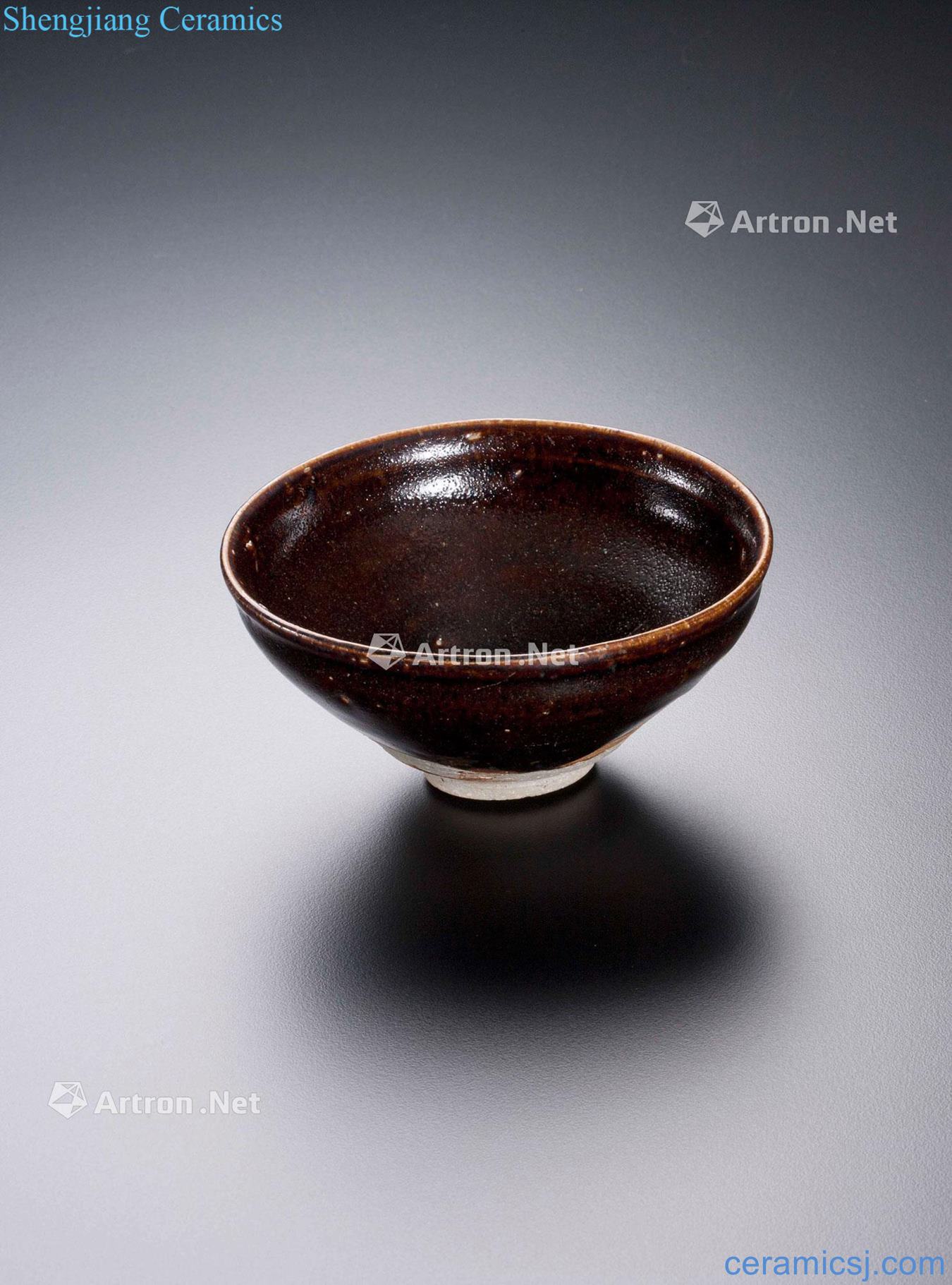 The song dynasty Jizhou kiln brown glaze bowls