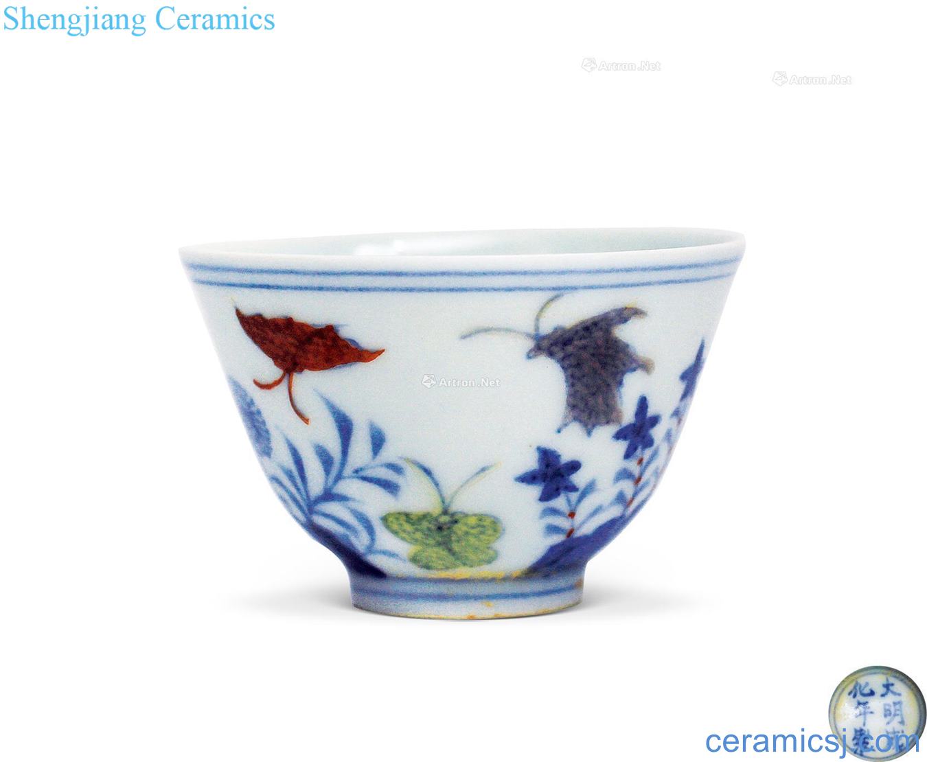 Ming chenghua Bucket color seems as long as three years cup
