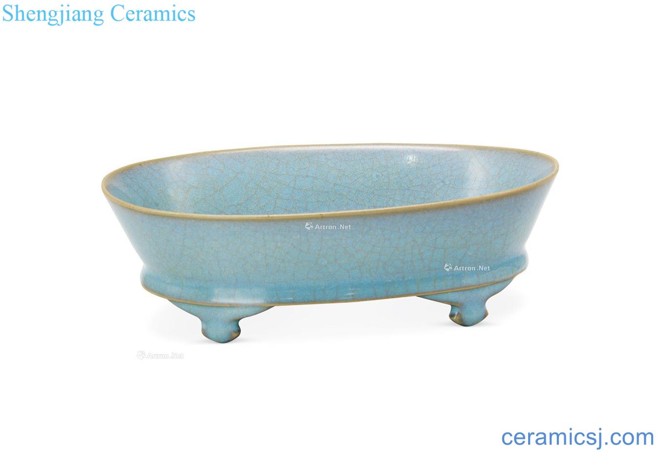 The song dynasty Your kiln narcissus basin