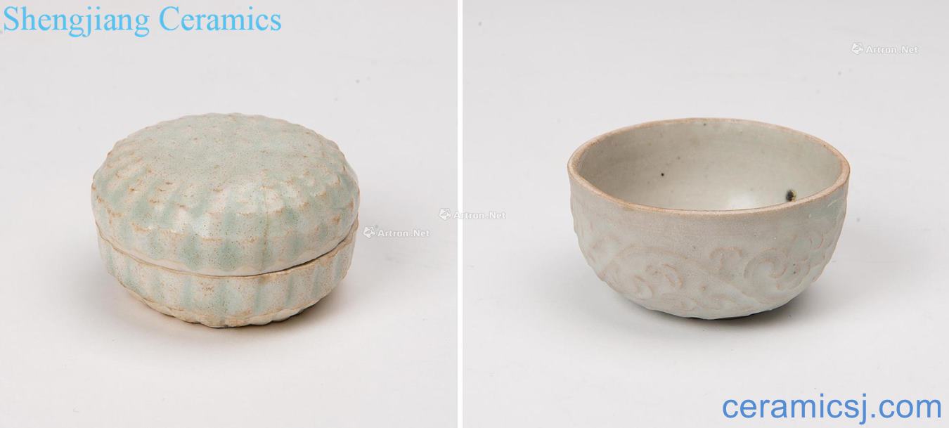 Stimulation yuan dynasty (1280-1367), a small bowl, stimulation and a box cover