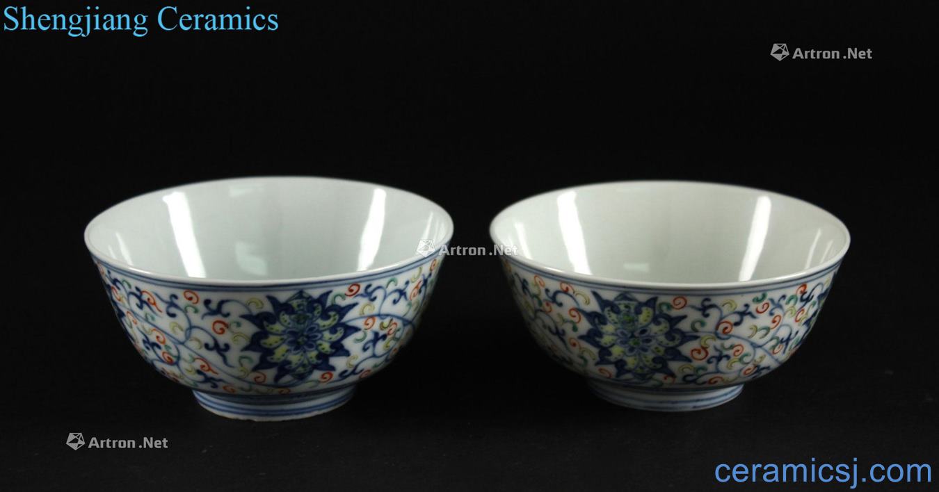 Qing guangxu Blue and white add bowl (a)
