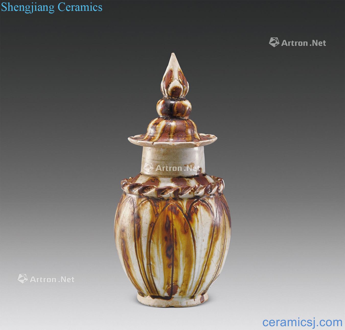 jinyuan Brown color carved tower tank