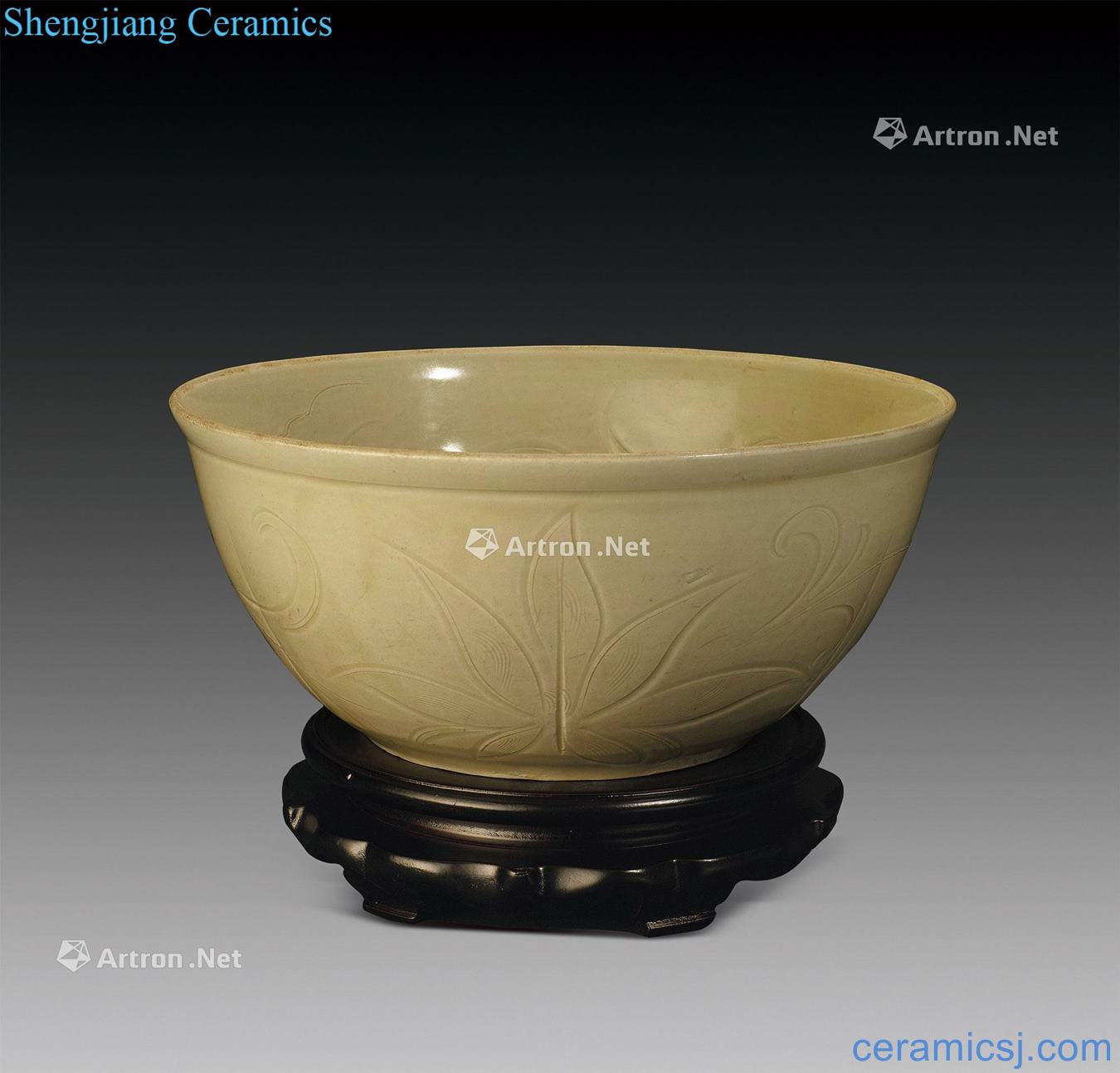 Northern song dynasty kiln carved bowl